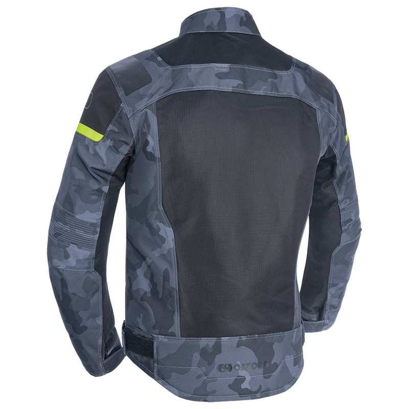 Veste moto Oxford Dakar D2D Air camouflage gris soldes