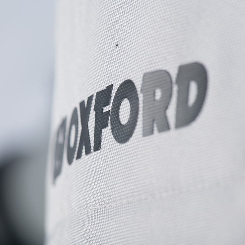 Oxford Dakar D2D Air blouson moto bleu argenté jaune fluo