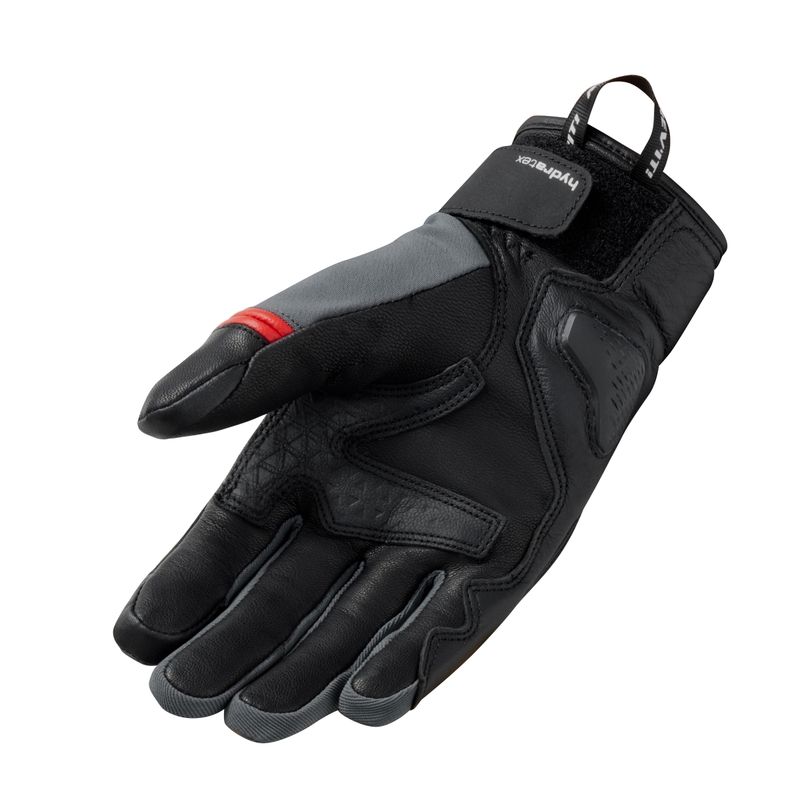 Gants moto Revit Speedart H2O noir-gris