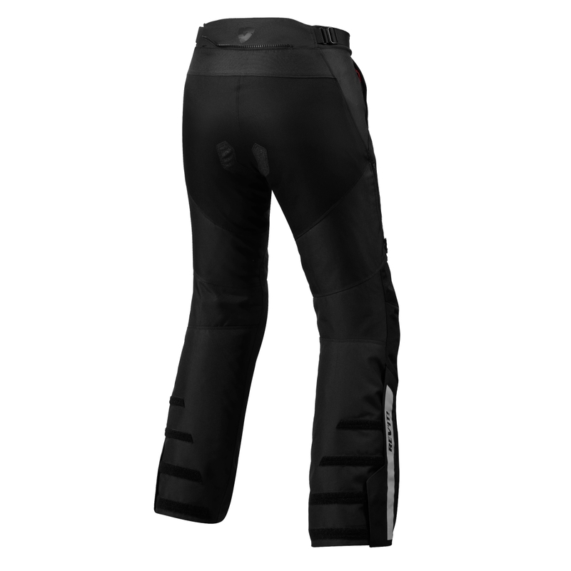 Pantalon de moto Revit Outback 4 H2O pour femme, noir, court