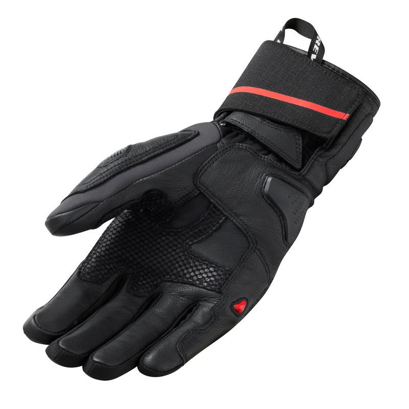Gants de moto Revit Summit 4 H2O noir-gris