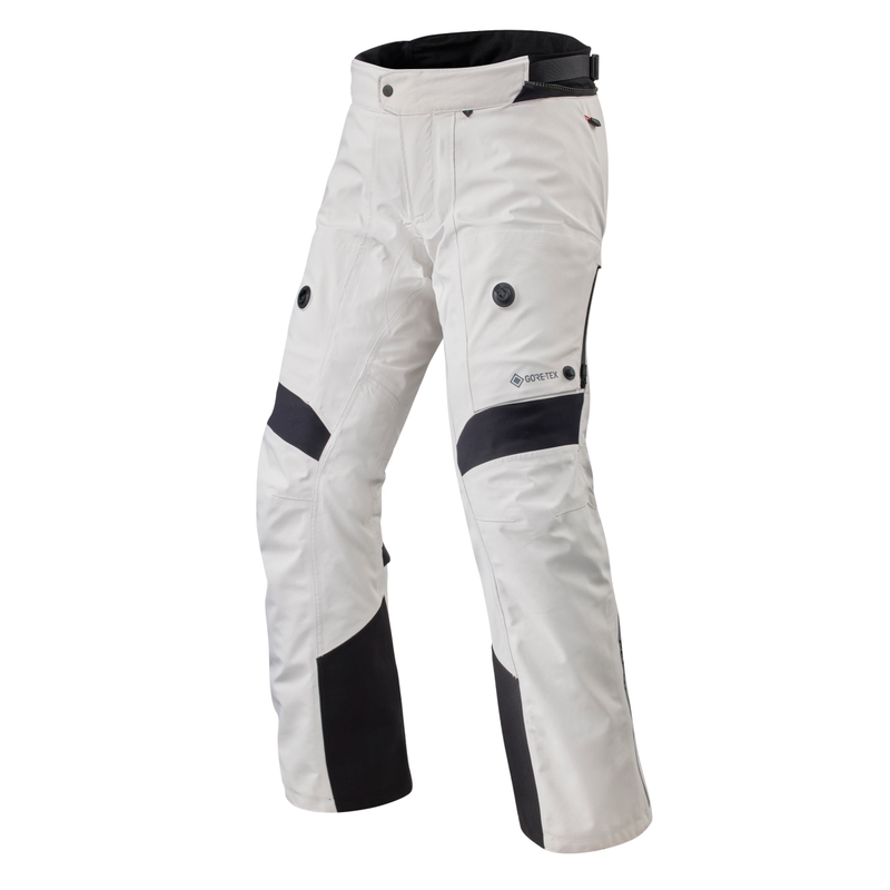 Pantalon moto Revit Poseidon 3 GTX argent-noir