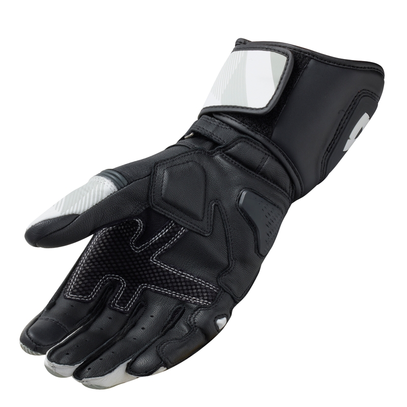 Gants de moto Revit League 2 noir-gris