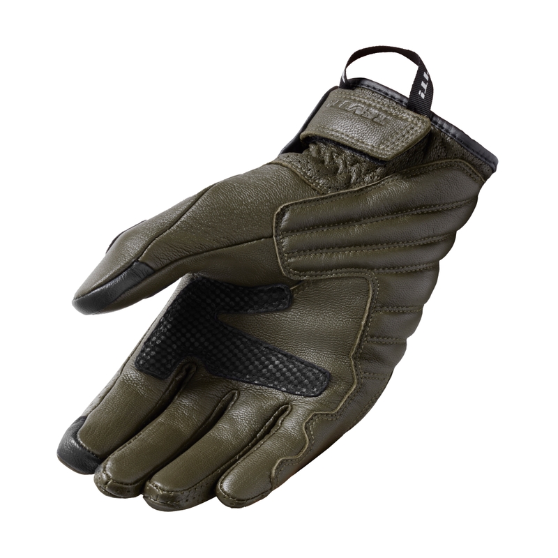 Gants moto Revit Monster 3 vert foncé