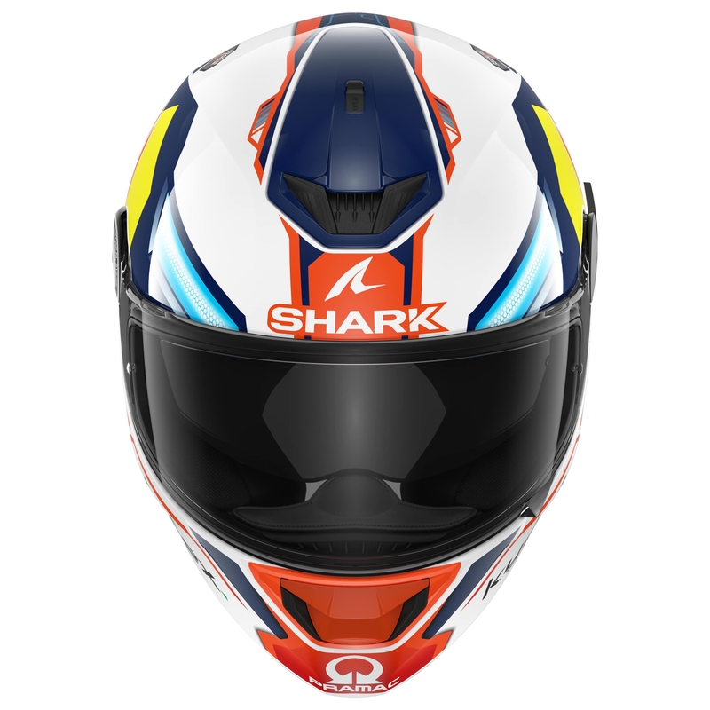 Integrální přilba na motorku SHARK D-SKWAL 2 Replica Jorge Martin bílo-červeno-modro-žlutá