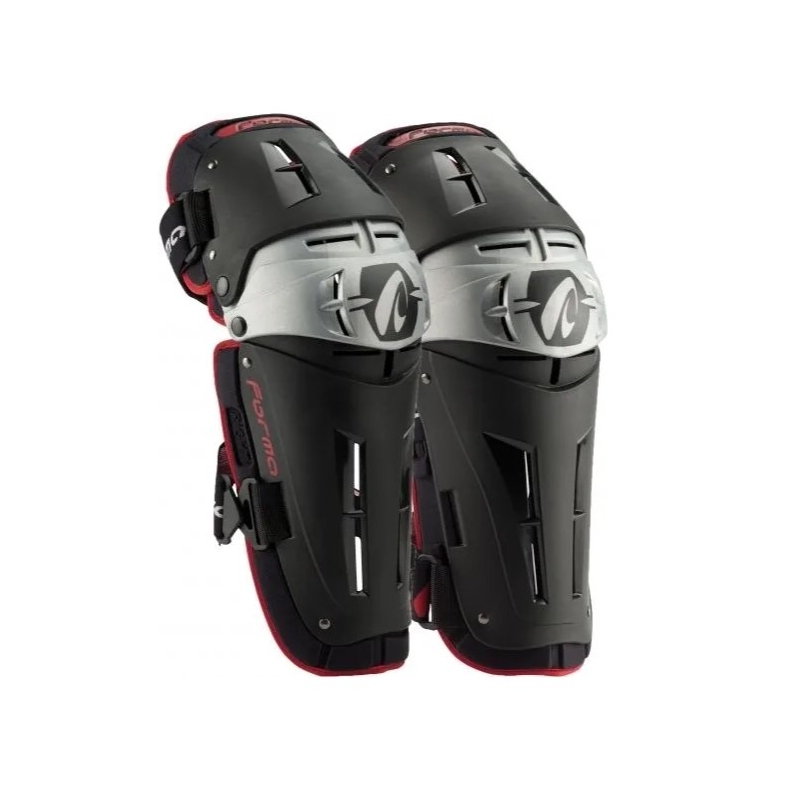 Genouillères Forma Tri-Flex noir-argent-rouge