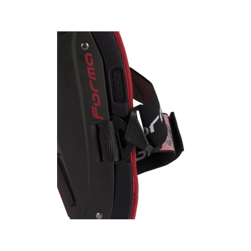 Genouillères Forma Tri-Flex noir-argent-rouge