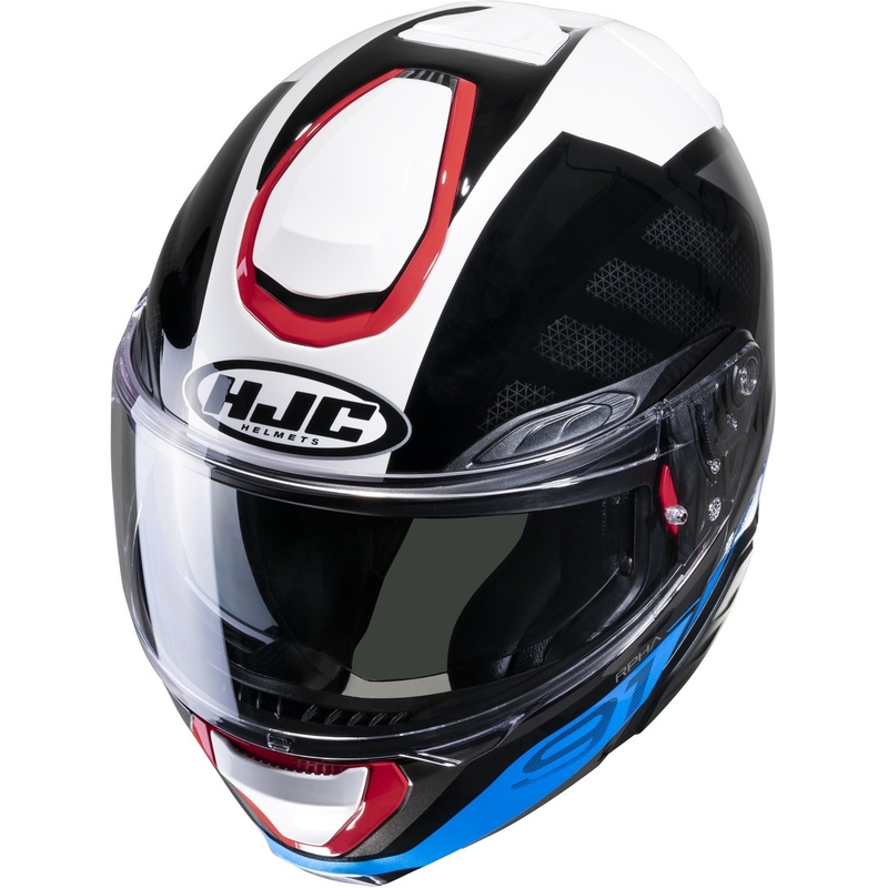 Casque moto HJC RPHA 91 Rafino MC21 rouge-bleu-noir-blanc