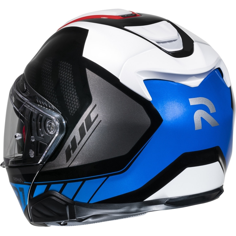 Casque moto HJC RPHA 91 Rafino MC21 rouge-bleu-noir-blanc