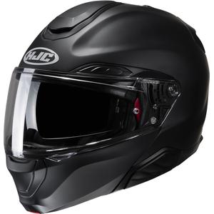 HJC RPHA 91 Solid Black Matte Flip-up Motorcycle Helmet