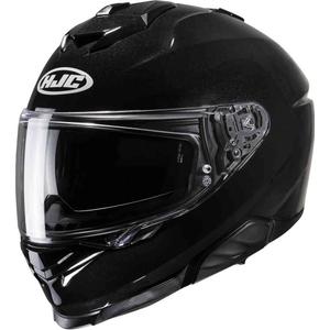 Casque moto intégral HJC i71 Solid black metallic