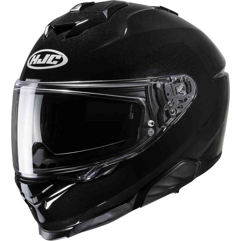 Casque moto intégral HJC i71 Solid black metallic