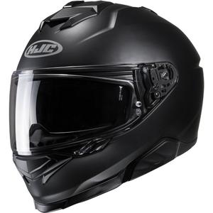 HJC i71 Solid Semi Flat Black Integral Motorcycle Helmet