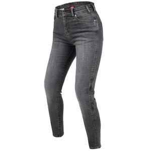 Jean moto Rebelhorn Classic III SK gris délavé pour femme soldes