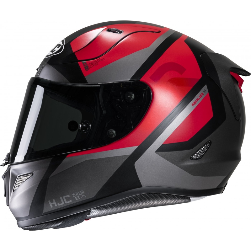 Casque moto intégral HJC RPHA 11 Seeze MC1SF noir-gris-rouge soldes
