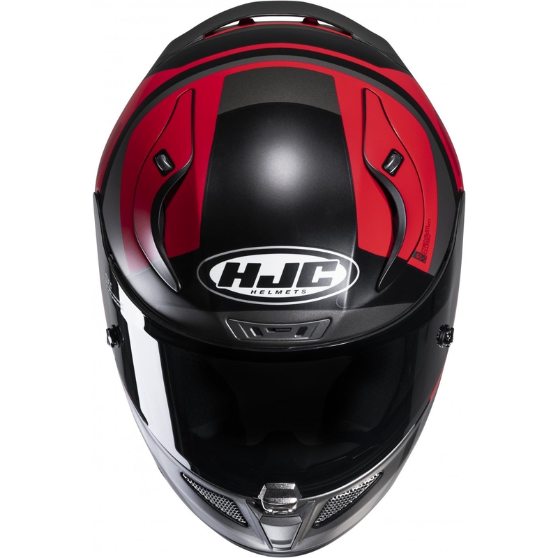 Casque moto intégral HJC RPHA 11 Seeze MC1SF noir-gris-rouge soldes