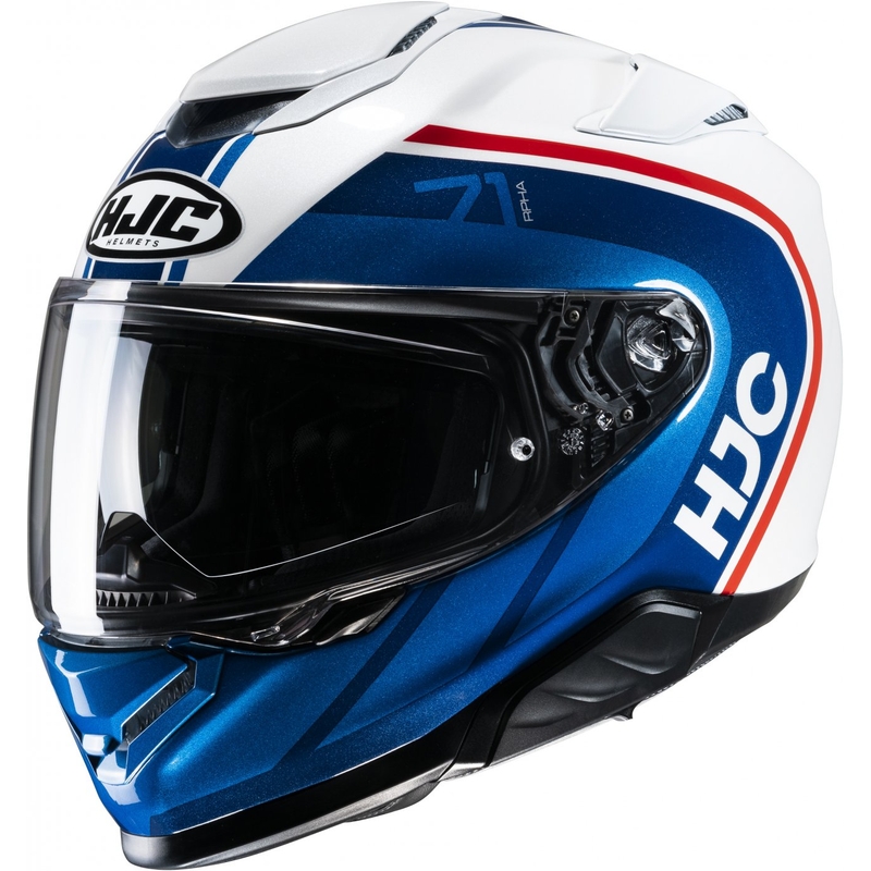 Casque moto intégral HJC RPHA 71 Mapos MC21 rouge-bleu-blanc soldes