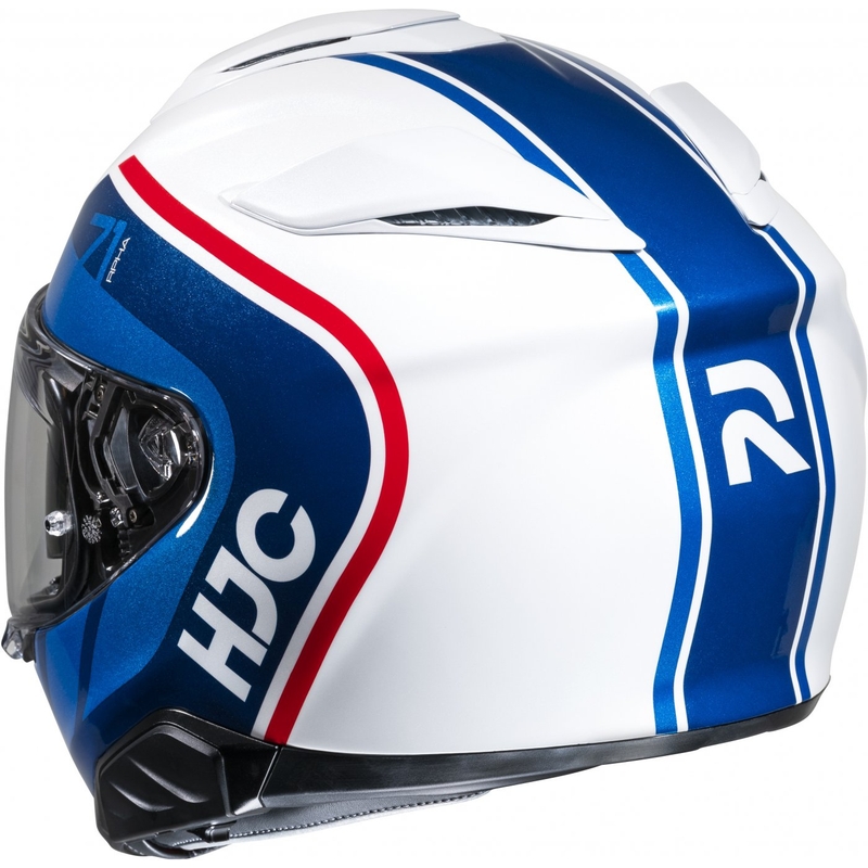 Casque moto intégral HJC RPHA 71 Mapos MC21 rouge-bleu-blanc soldes