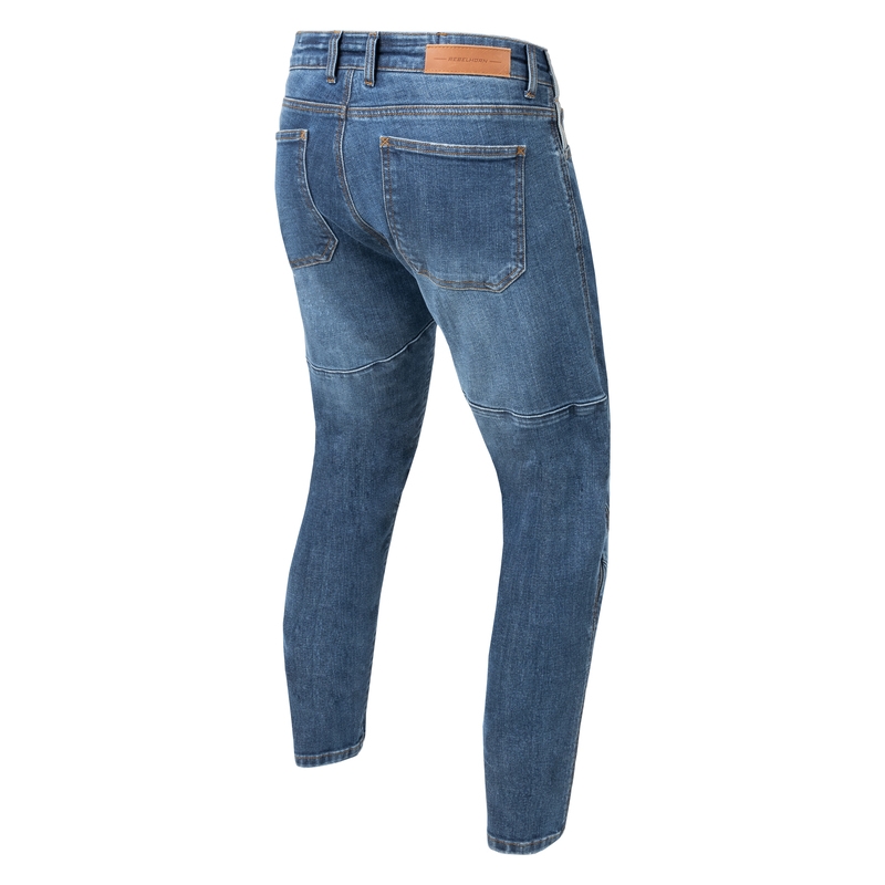 Jean moto Rebelhorn Rage II, bleu délavé soldes