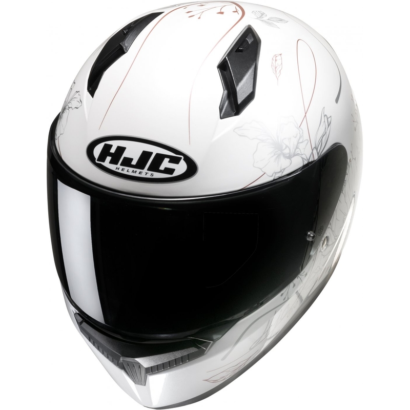 Casque moto intégral HJC C10 Epik MC8 blanc