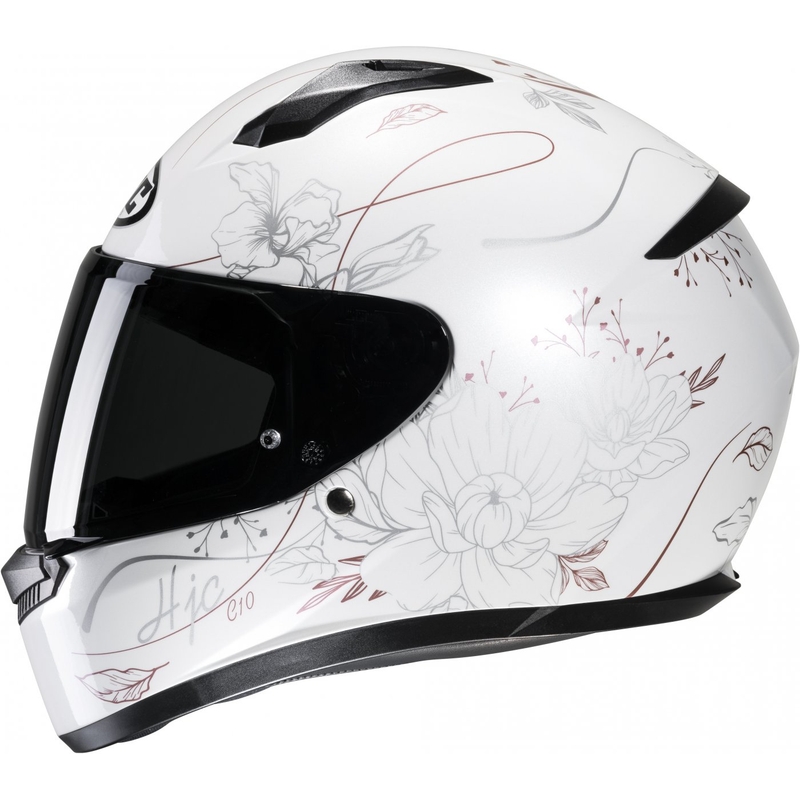 Casque moto intégral HJC C10 Epik MC8 blanc