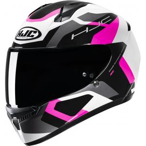 Casque moto intégral HJC C10 Tins MC8 noir-gris-rose-blanc