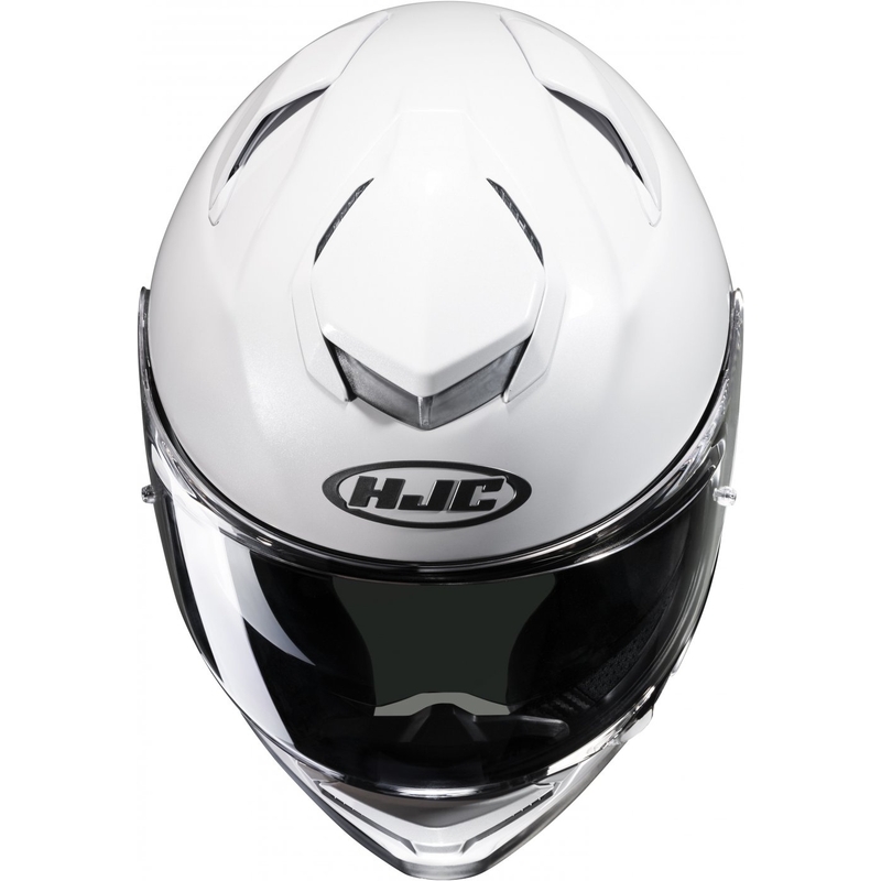 HJC RPHA 71 Solid pearl white integral motorcycle helmet