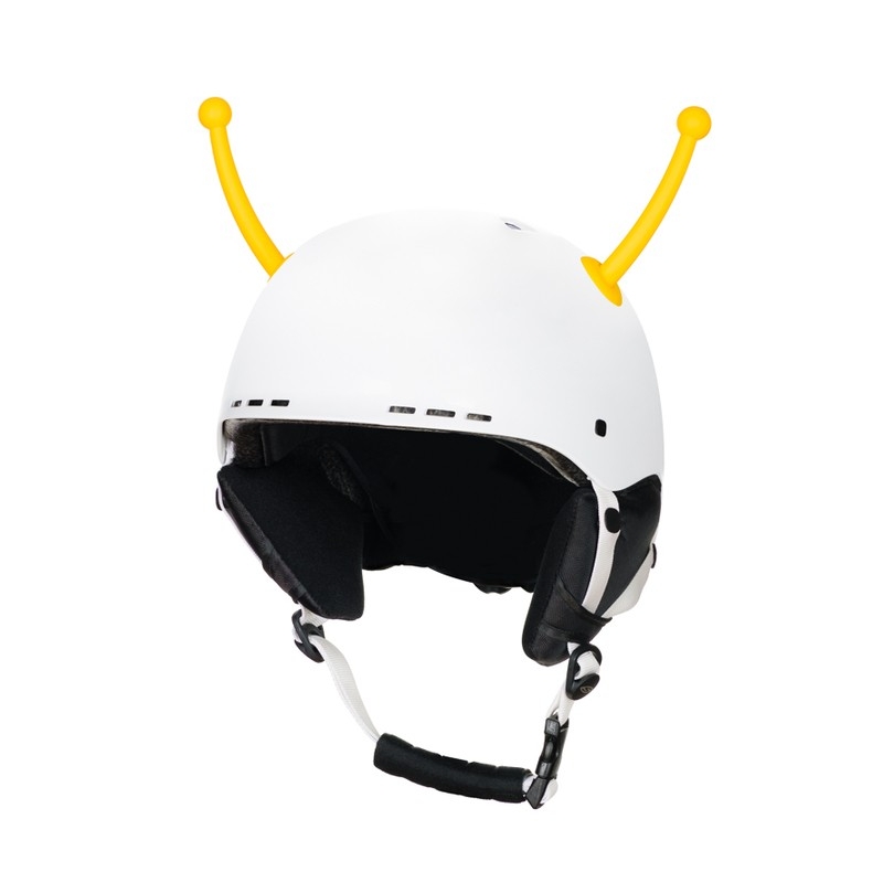 Antenne de casque bug 62 jaune