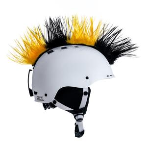 Casquette Mohawk noir-jaune