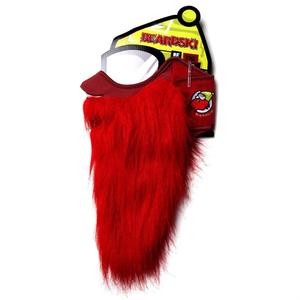 Masque Beardski Zeke rouge