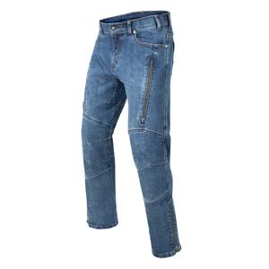 Jeans moto Rebelhorn Hawk III bleu délavé soldes