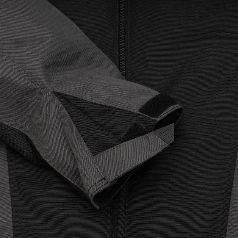 Veste de moto Rebelhorn Spark noir-gris-jaune fluo soldes