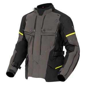 Veste de moto Rebelhorn Range anthracite-noir-jaune fluo