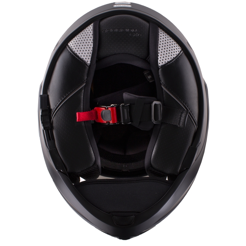 Casque à visière Scorpion EXO-TECH EVO noir mat