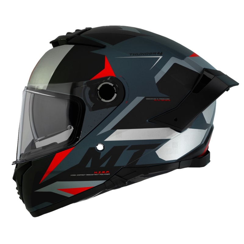 Casque moto intégral MT Thunder 4 SV Exeo noir-gris-rouge
