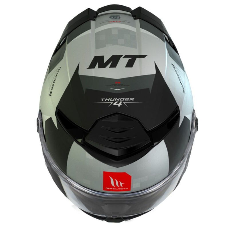 Casque moto intégral MT Thunder 4 SV Exeo noir-titane