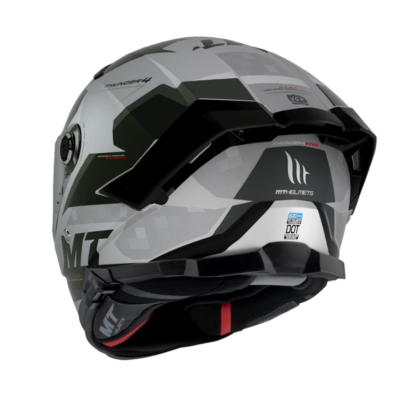 Casque moto intégral MT Thunder 4 SV Exeo noir-titane