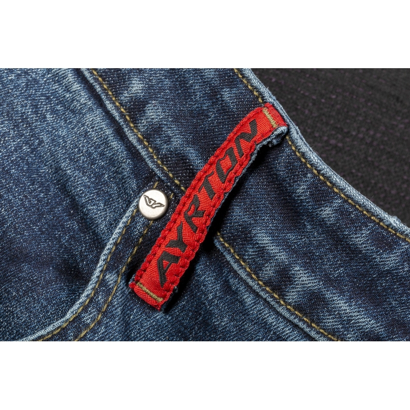 Jean moto Ayrton 505 bleu