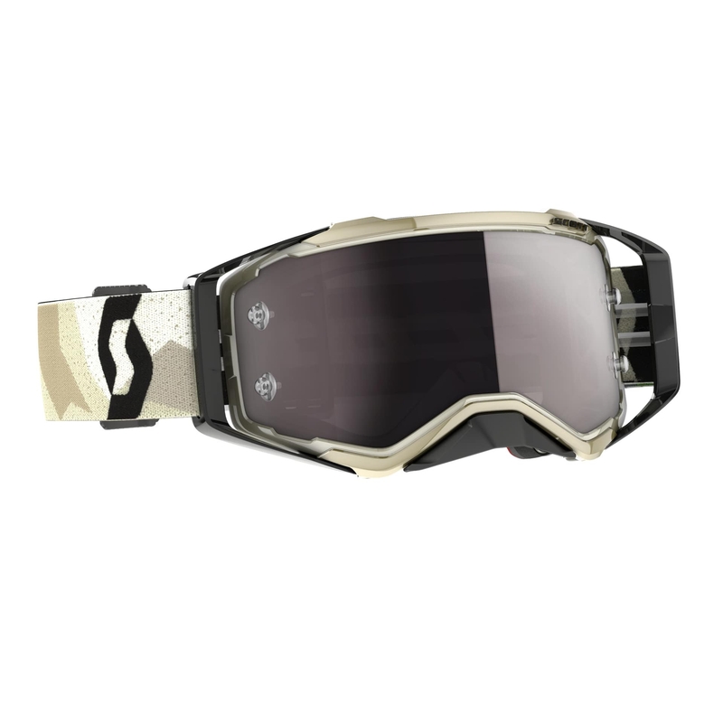 Lunettes de moto-cross SCOTT Prospect CH camo beige-noir-argenté