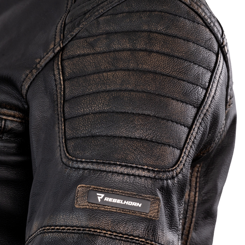 Veste de moto vintage Rebelhorn Hunter Pro pour femmes soldes