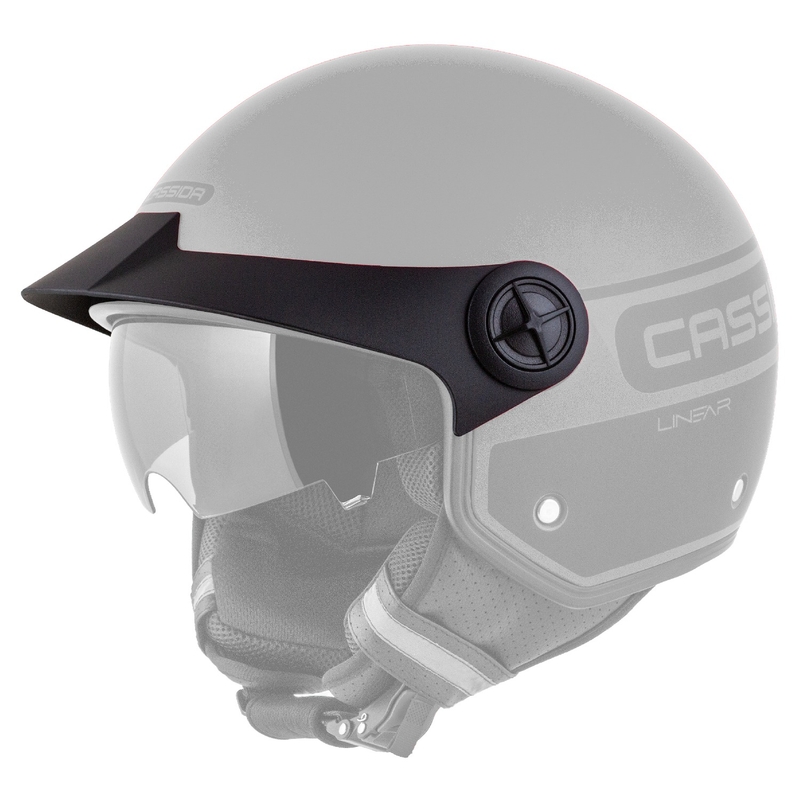 Cassida Handy Plus Linear Open Motorcycle Helmet Rouge-Noir