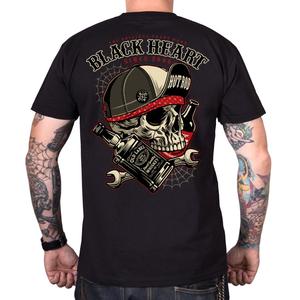 T-shirt homme Black Heart Commander noir