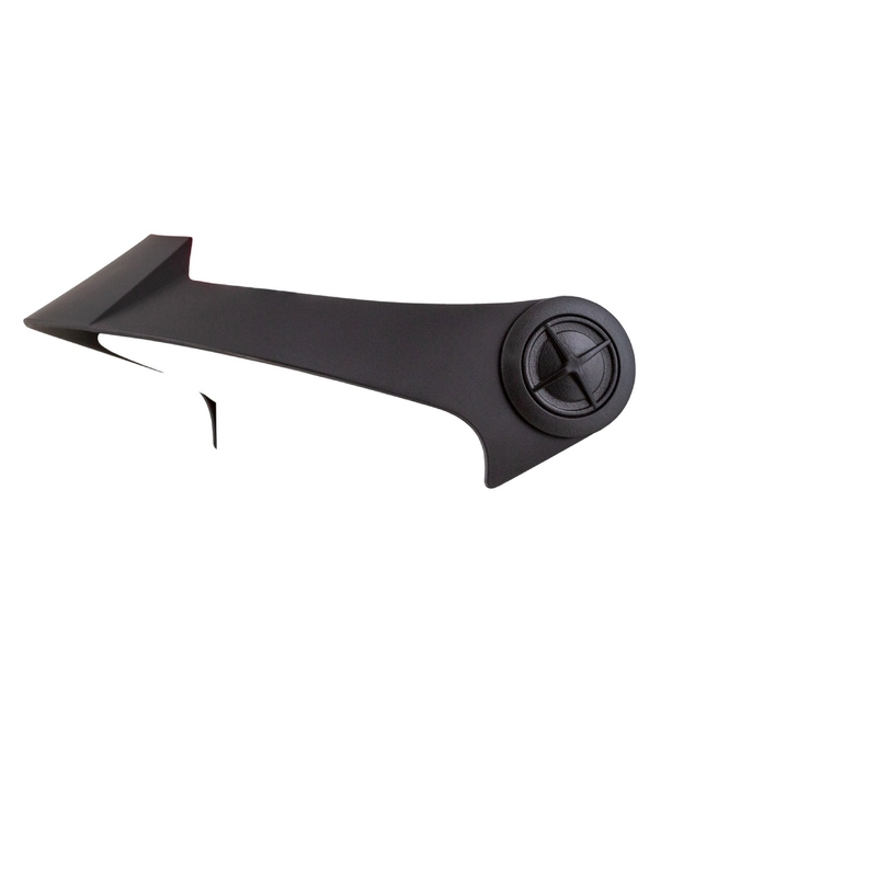 Casque de moto ouvert Cassida Handy Metropolis noir-blanc-rouge