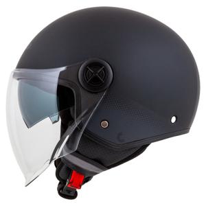 Casque de moto ouvert Cassida Handy Plus noir-gris