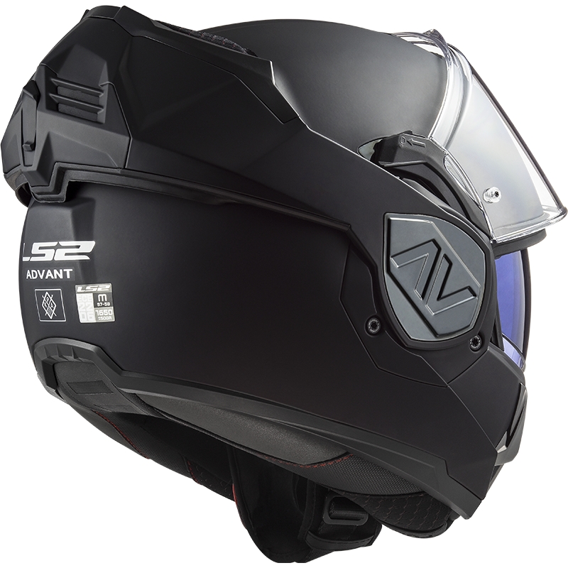 Casque moto modulable LS2 FF906 Advant Solid noir mat
