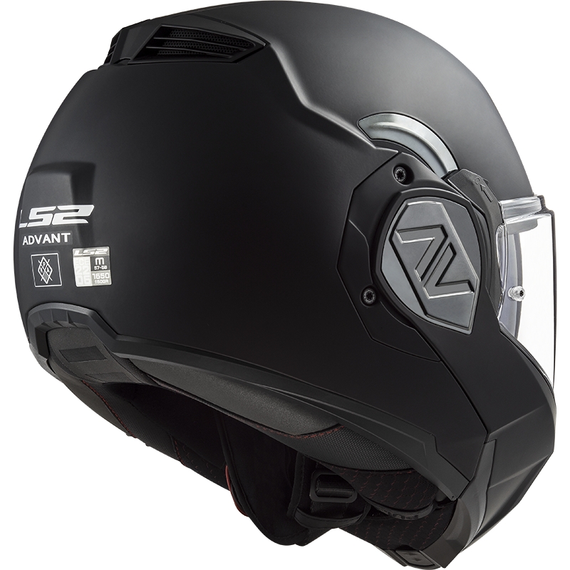 Casque moto modulable LS2 FF906 Advant Solid noir mat