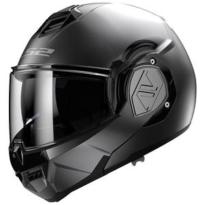 LS2 FF906 Advant Solid titanium matt flip-up motorcycle helmet