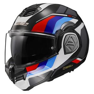Casque moto modulable LS2 FF906 Advant Sport noir-bleu-rouge