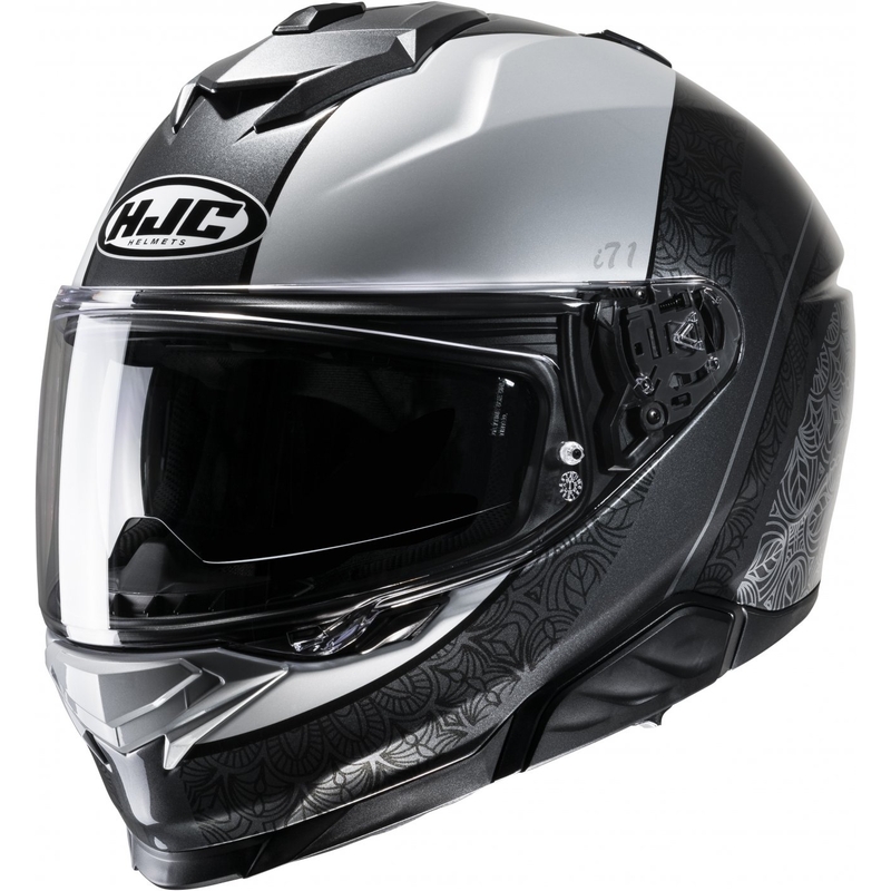 HJC i71 Sera MC5 noir/gris casque moto intégral