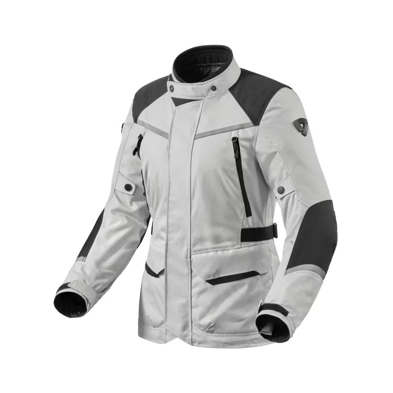 Revit Voltiac 3 H2O Veste de moto pour femme Argent et noir